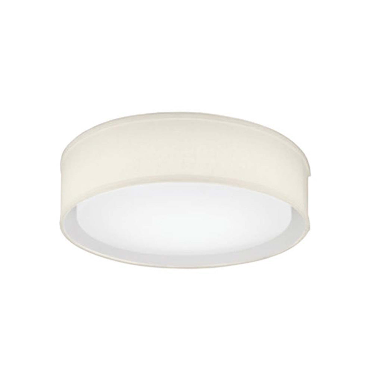 Aberdale 16 in. LED Flush Mount Light Tan Finish - Bees Lighting