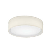 Aberdale 16 in. LED Flush Mount Light Tan Finish - Bees Lighting