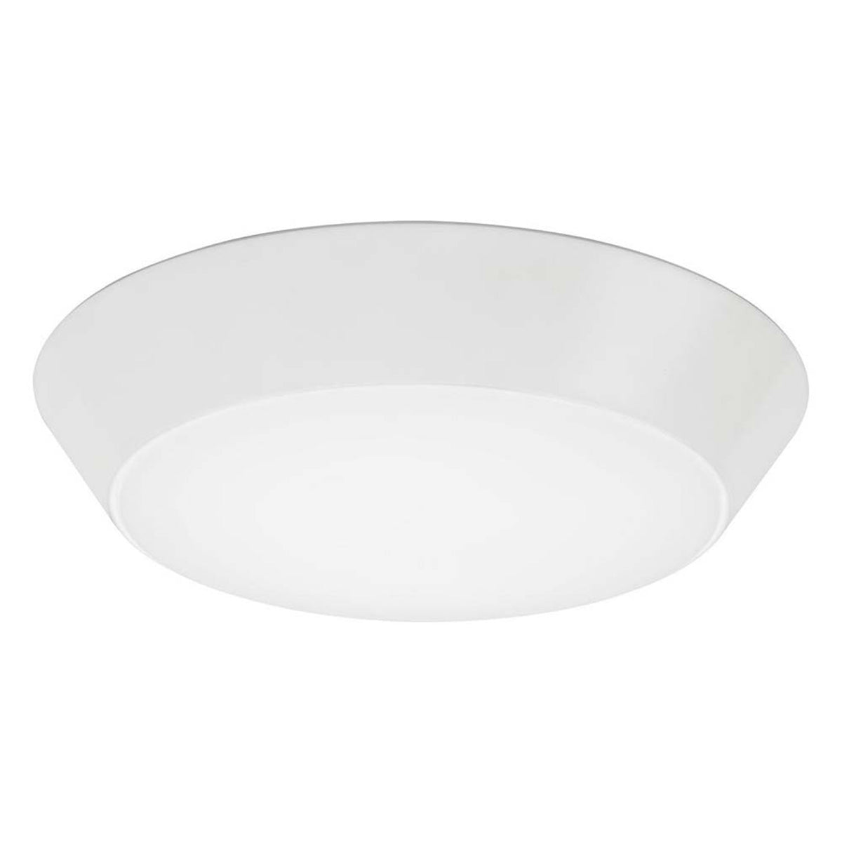 Versi Lite 13 Inch LED Flush Mount Light 4000K 120V White Finish - Bees Lighting