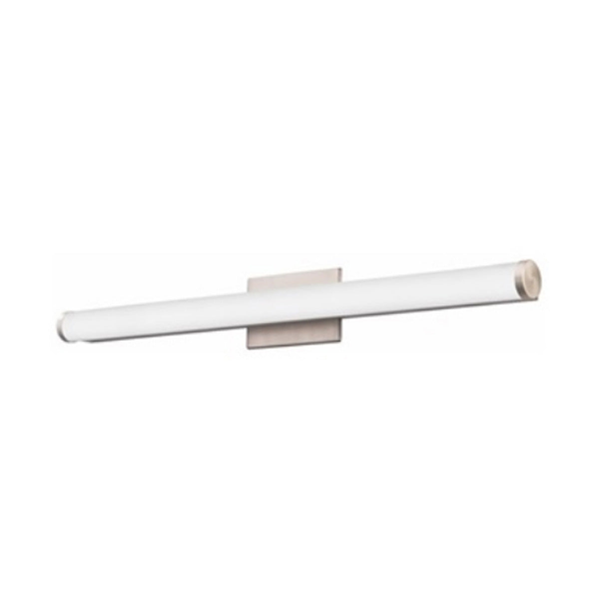 FMVCCL 22 In. LED Cylinder Vanity Light Brushed Nickel Finish - Bees Lighting