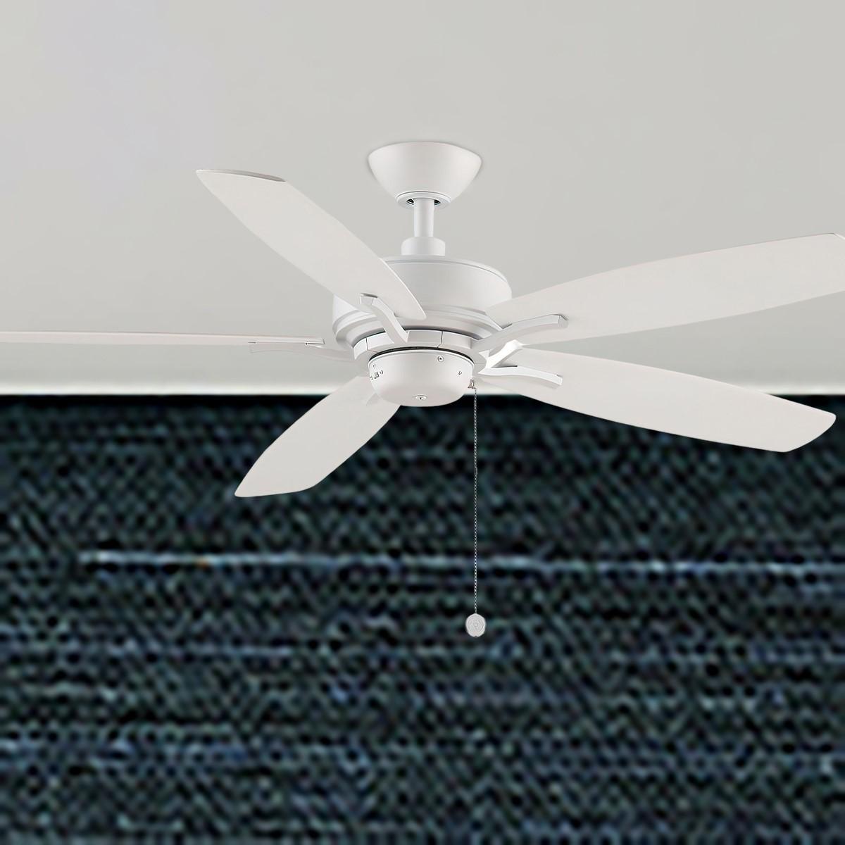 Aire Deluxe 5 Blades 52 Inch Ceiling Fan With Pull Chain - Bees Lighting