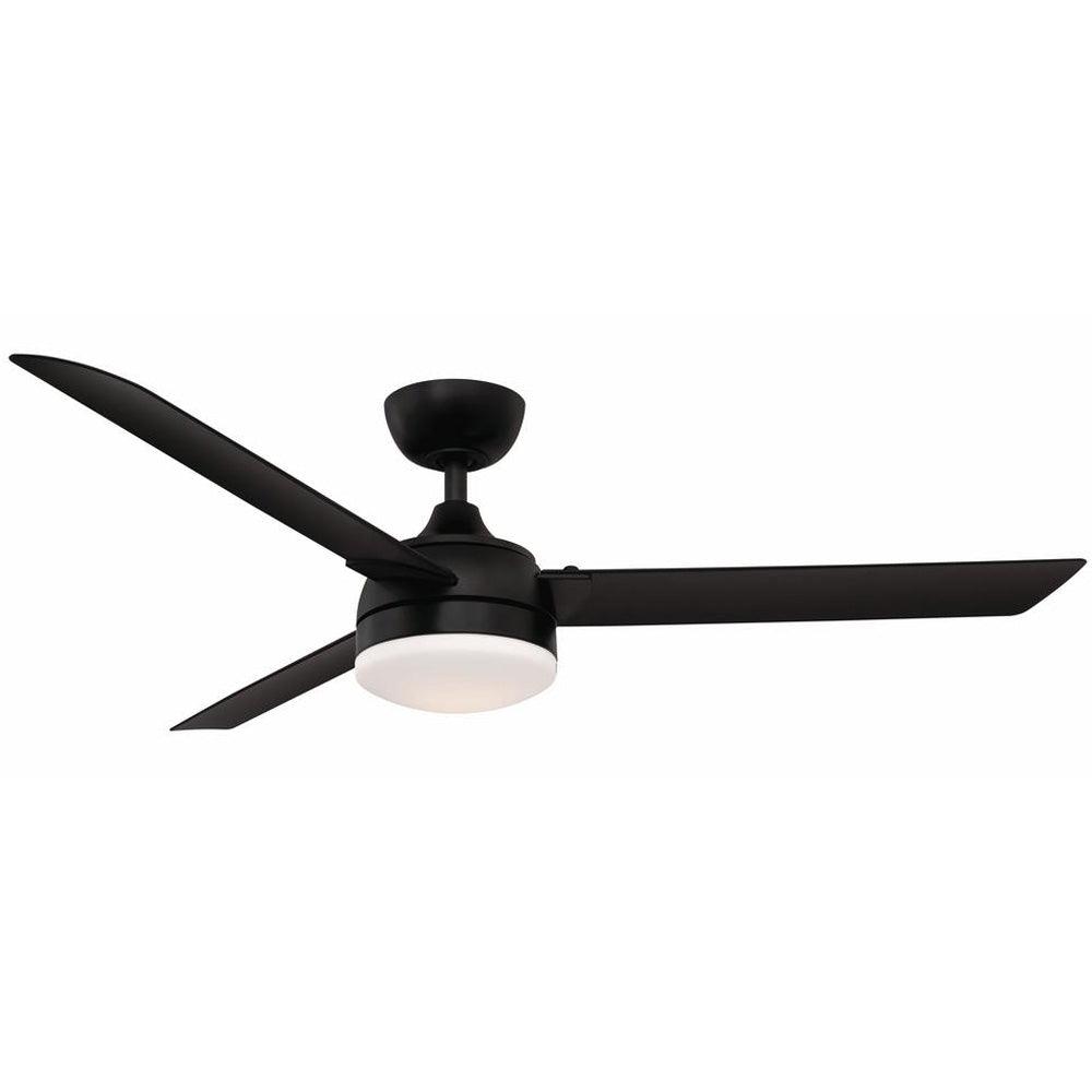 Xeno 56 Inch Large Modern Outdoor Ceiling Fan With Light And Remote, Wet Rated - Bees Lighting