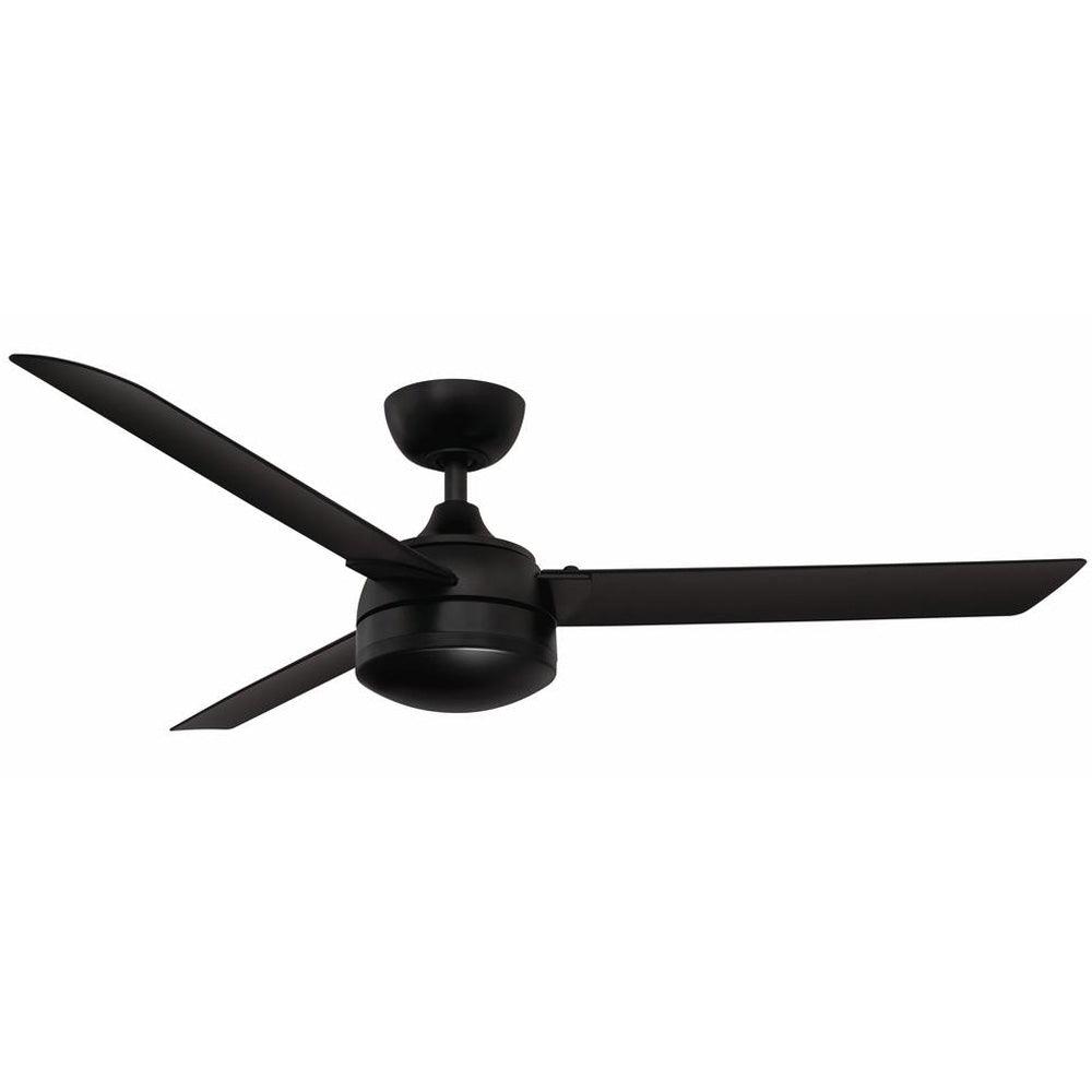 Xeno 56 Inch Large Modern Outdoor Ceiling Fan With Light And Remote, Wet Rated