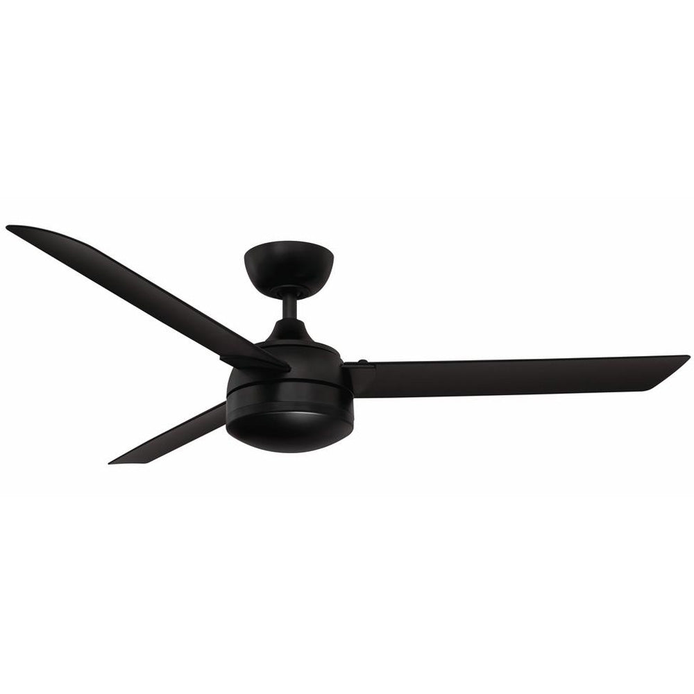Xeno 56 Inch Black Wet Rated LED Ceiling Fan with Remote - Bees Lighting