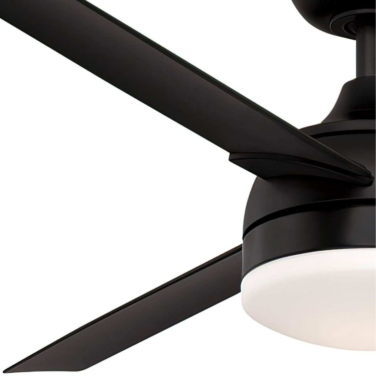 Xeno 56 Inch Black Wet Rated LED Ceiling Fan with Remote - Bees Lighting