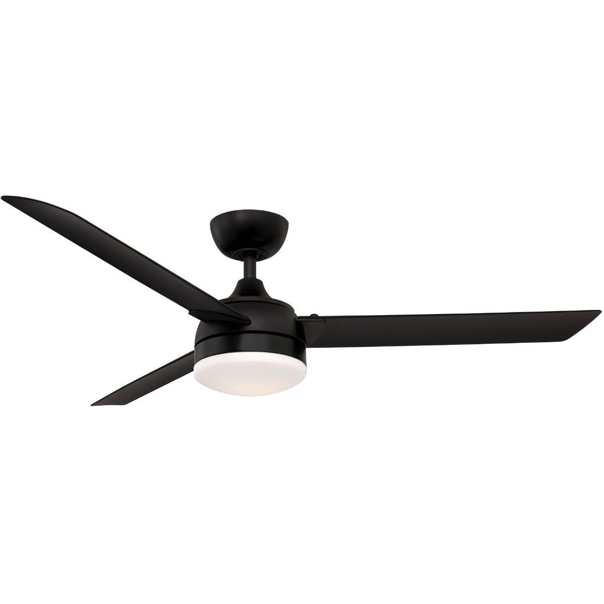 Xeno 56 Inch Black Wet Rated LED Ceiling Fan with Remote - Bees Lighting