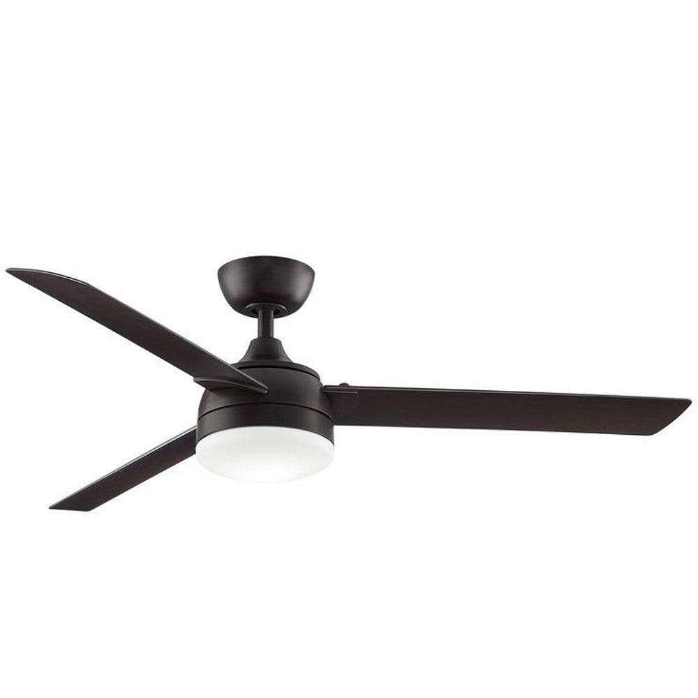 Xeno 56 Inch Large Modern Outdoor Ceiling Fan With Light And Remote, Wet Rated - Bees Lighting