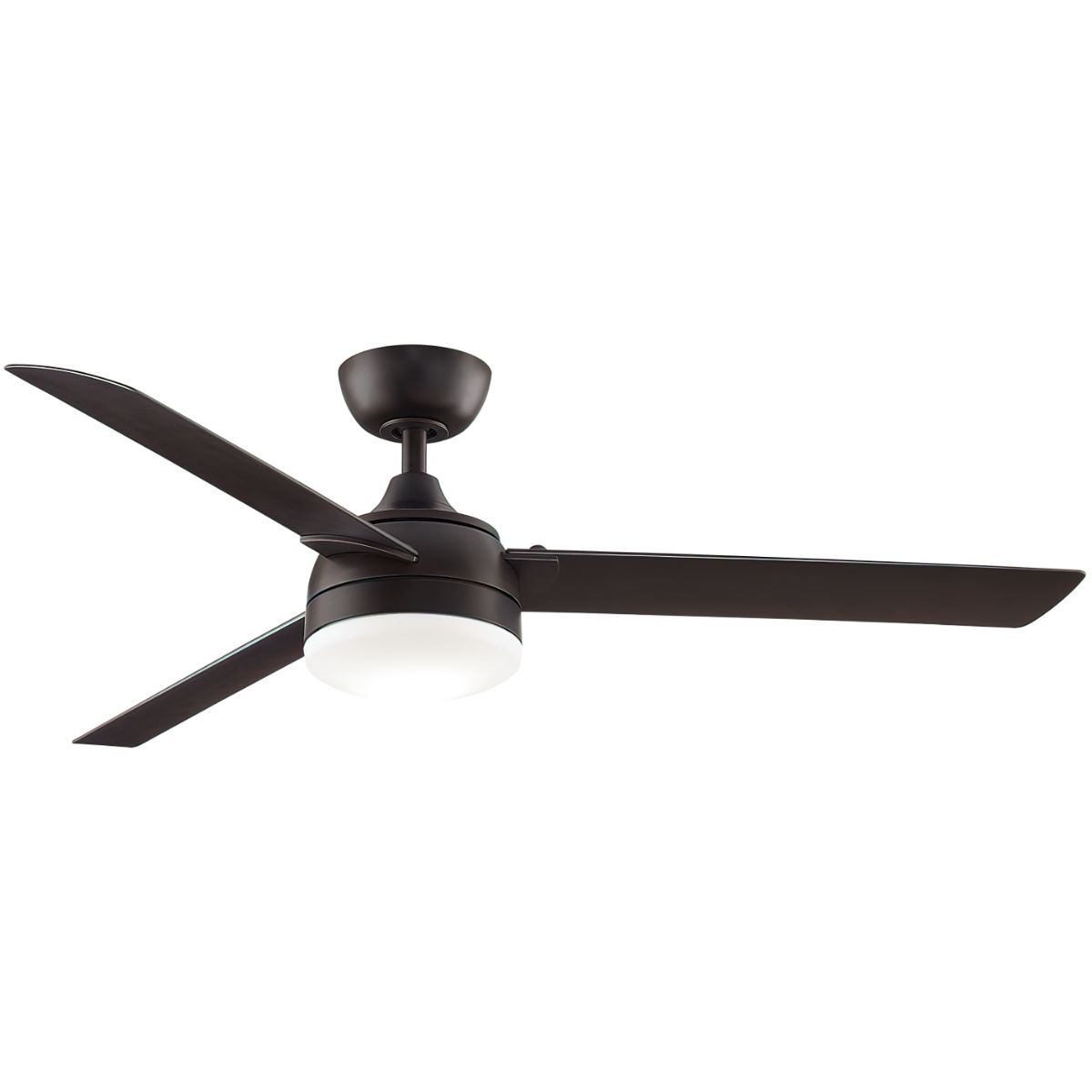 Xeno 56 Inch Dark Bronze Wet Rated LED Ceiling Fan with Remote - Bees Lighting