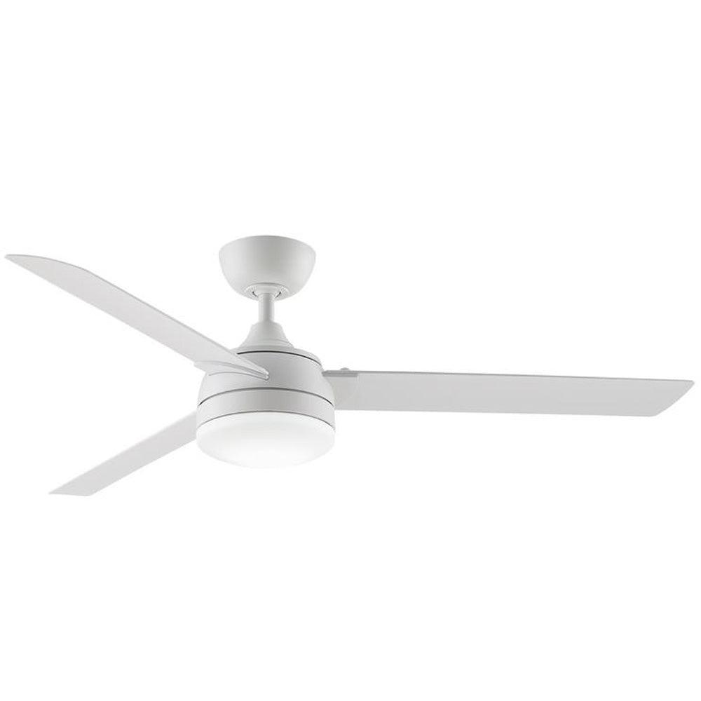 Xeno 56 Inch Large Modern Outdoor Ceiling Fan With Light And Remote, Wet Rated - Bees Lighting