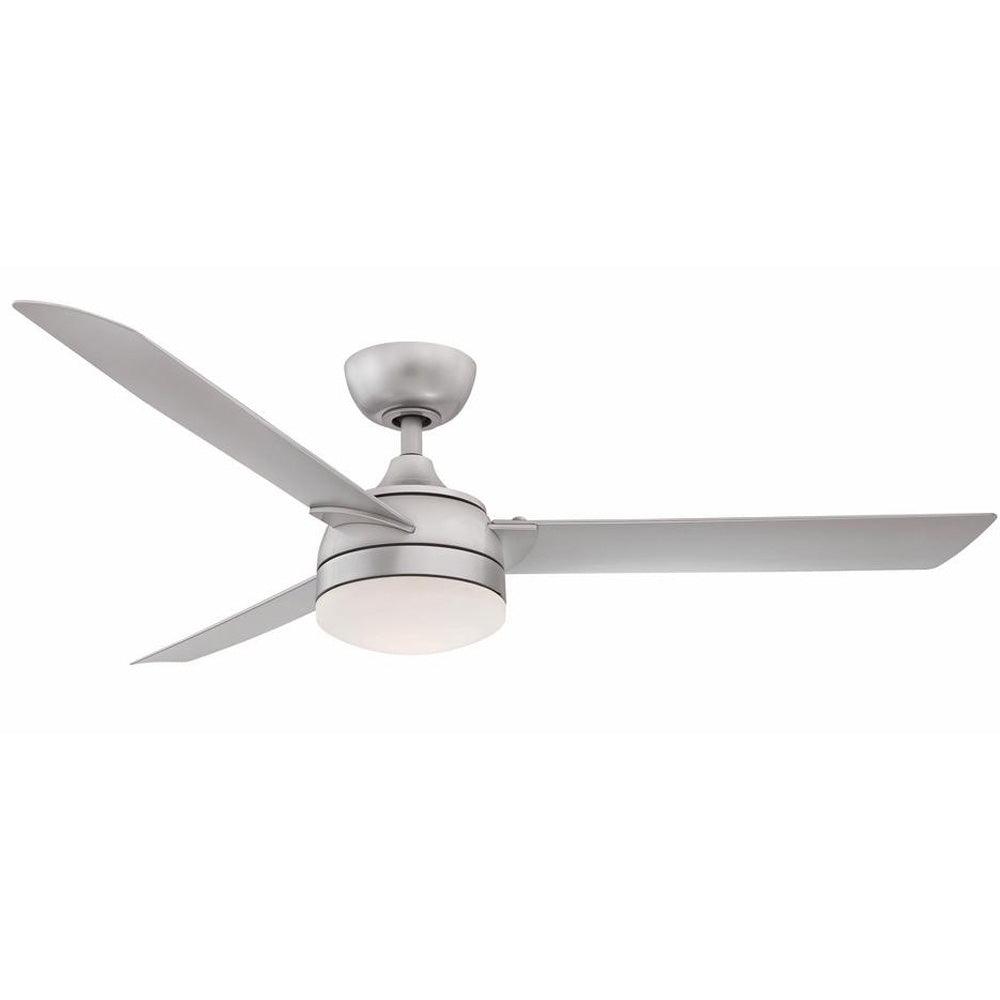 Xeno 56 Inch Large Modern Outdoor Ceiling Fan With Light And Remote, Wet Rated - Bees Lighting