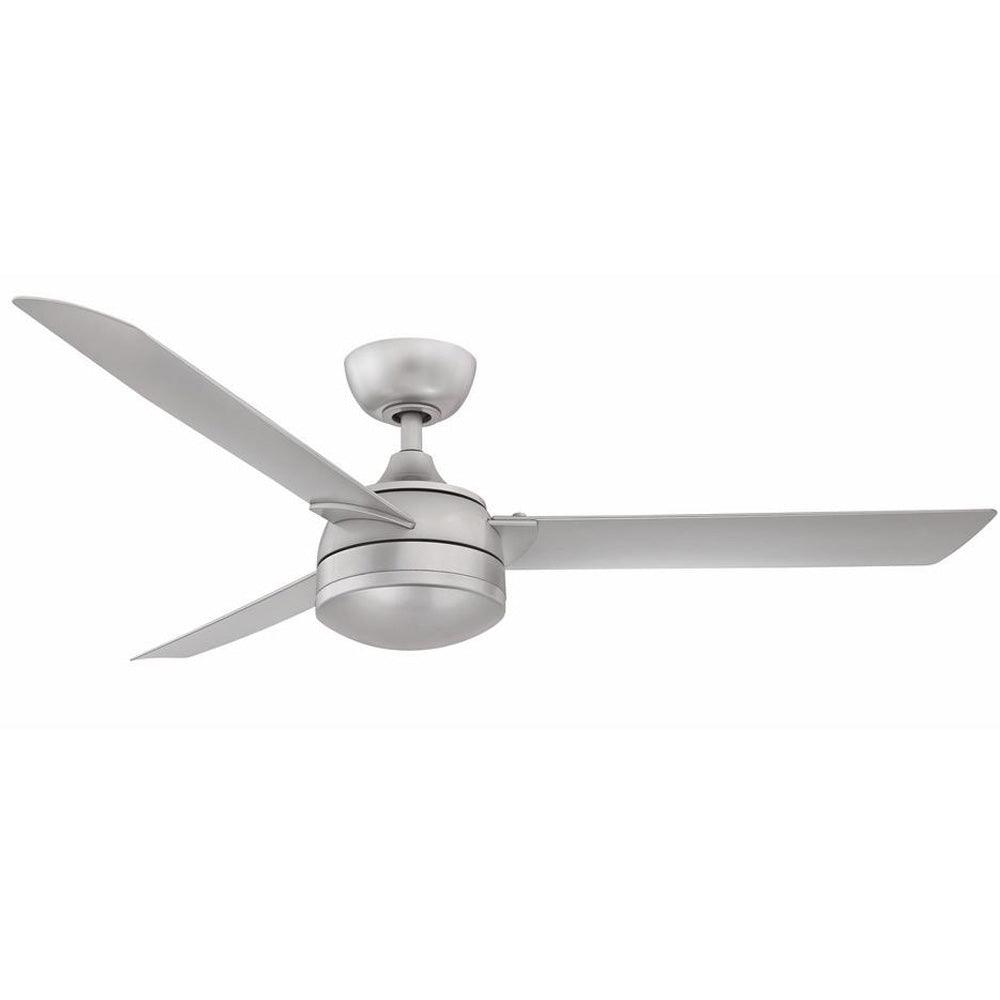 Xeno 56 Inch Silver Wet Rated LED Ceiling Fan with Remote - Bees Lighting