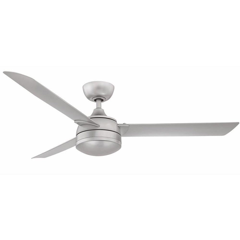 Xeno 56 Inch Silver Wet Rated LED Ceiling Fan with Remote - Bees Lighting