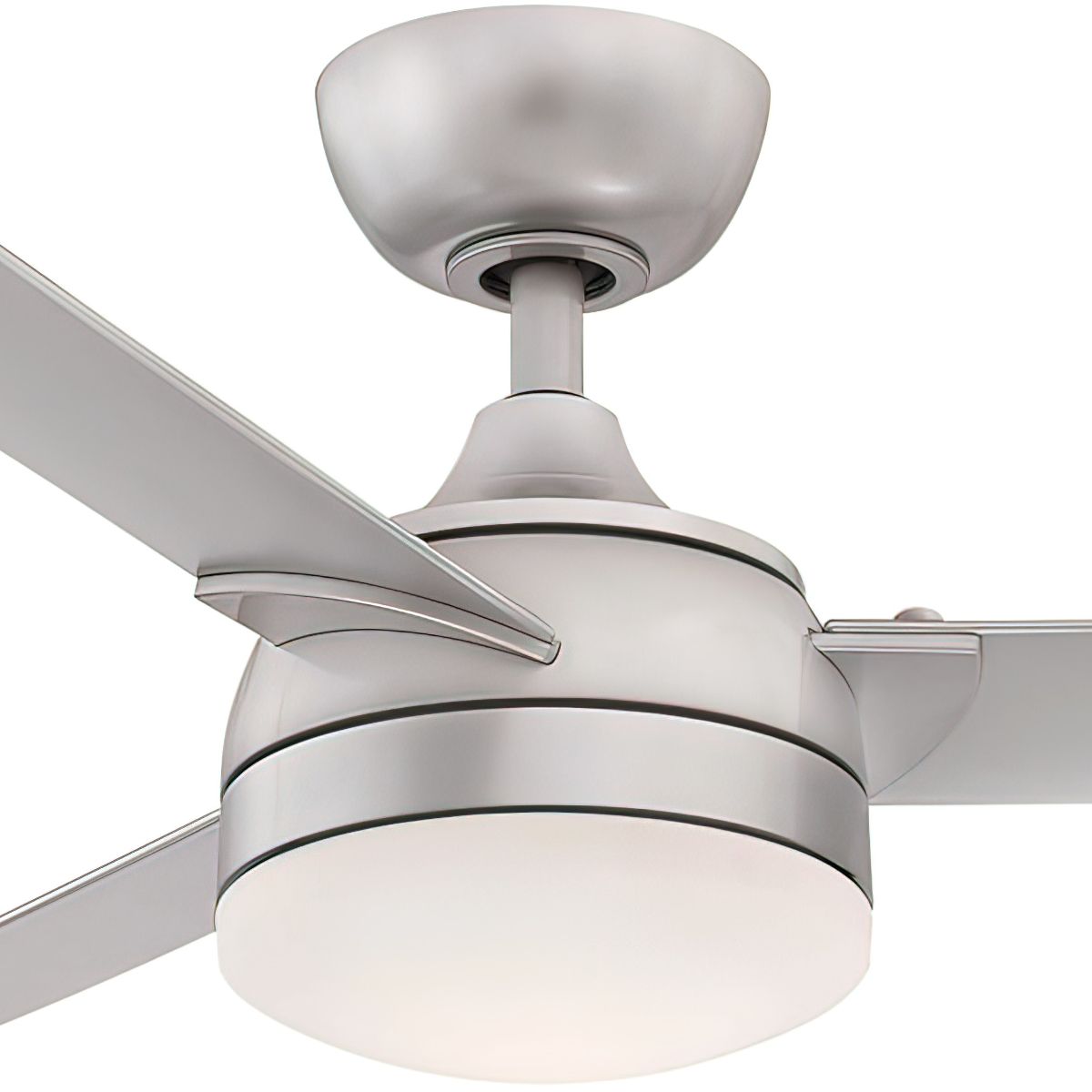 Xeno 56 Inch Silver Wet Rated LED Ceiling Fan with Remote - Bees Lighting