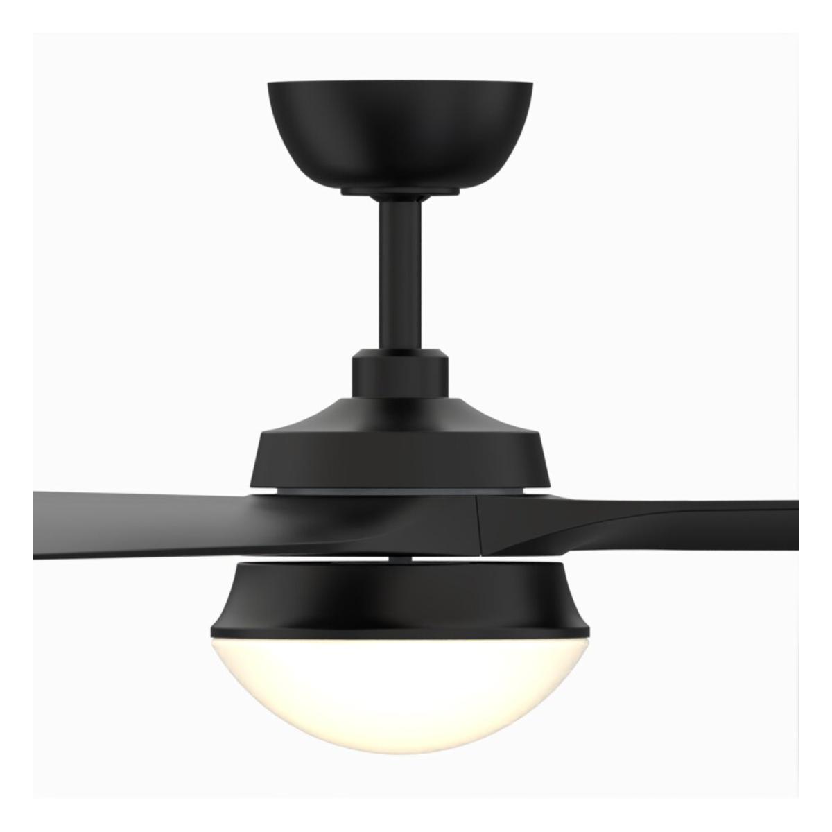 Barlow 52" Black LED Ceiling Fan - Bees Lighting