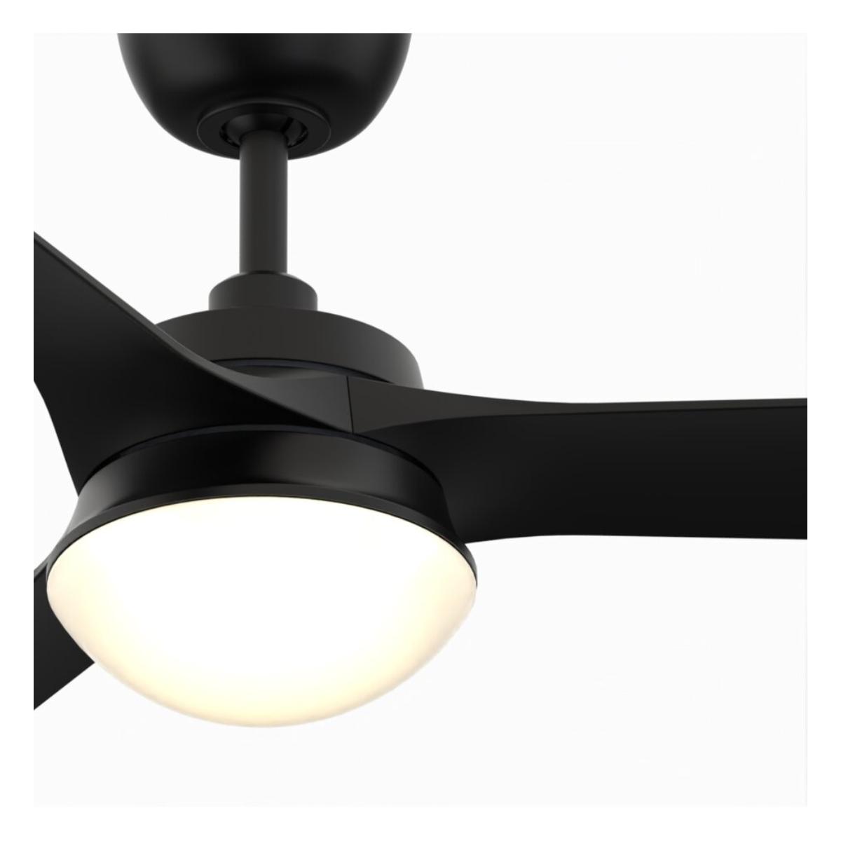 Barlow 52" Black LED Ceiling Fan - Bees Lighting
