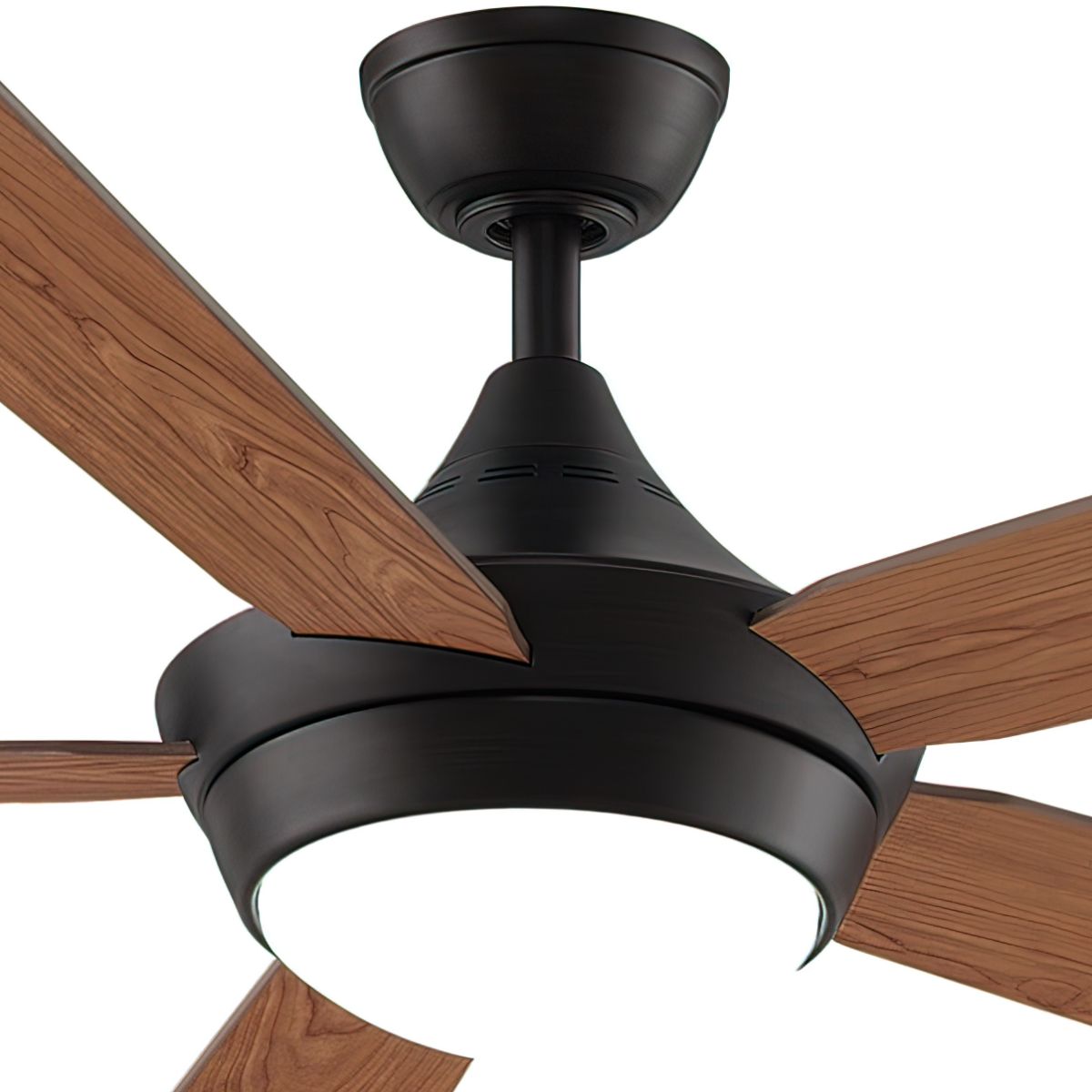 Celano V2 52 Inch Dark Bronze LED Ceiling Fan with Remote - Bees Lighting