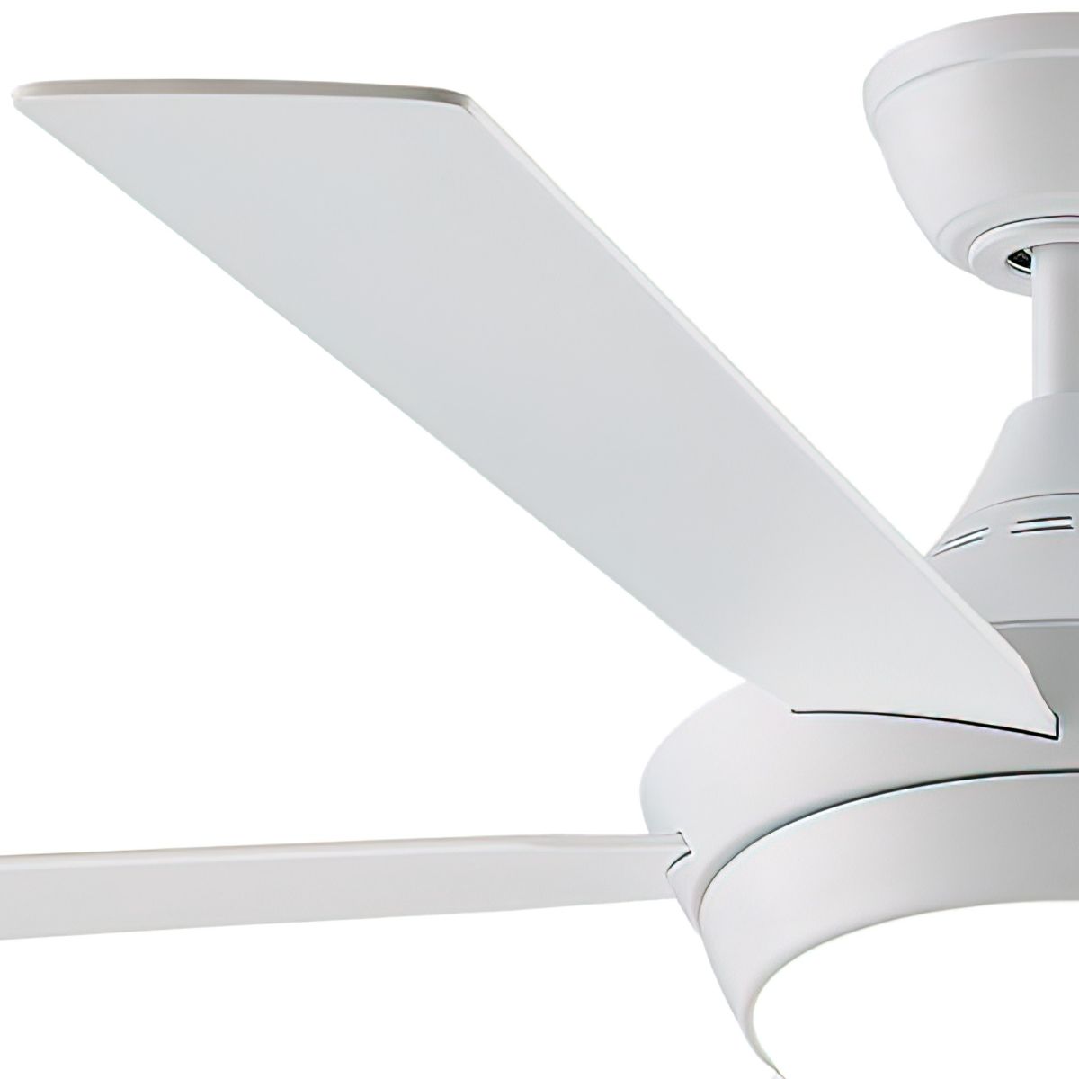 Celano V2 52 Inch Matte White LED Ceiling Fan with Remote - Bees Lighting