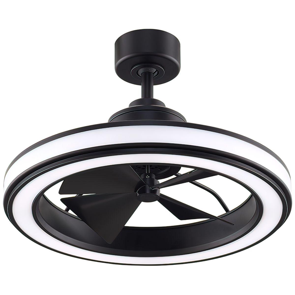 Gleam 16 Inch Modern Chandelier Outdoor Ceiling Fan With Light And Remote