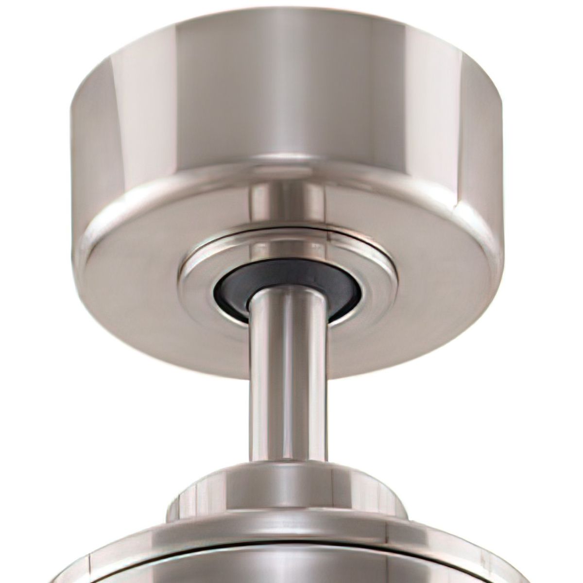 Gleam 24" Brushed Nickel Damp Rated Modern Chandelier Ceiling Fan with Light and Remote - Bees Lighting