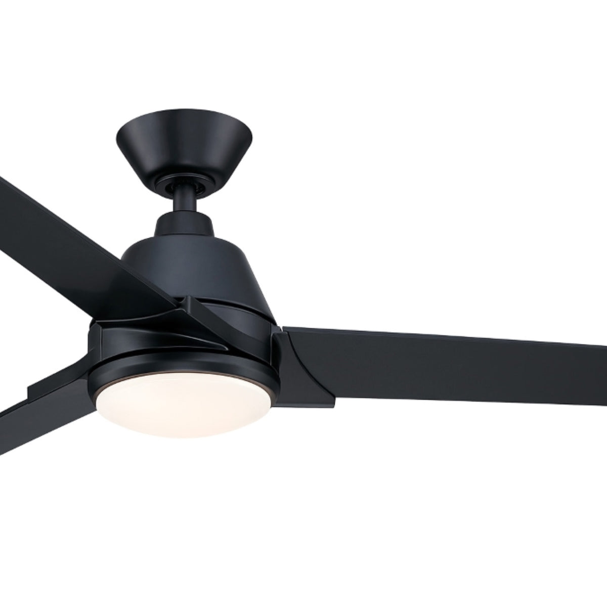 Pyramid 52 Inch Indoor/Outdoor Ceiling Fan With Light and Remote - Bees Lighting