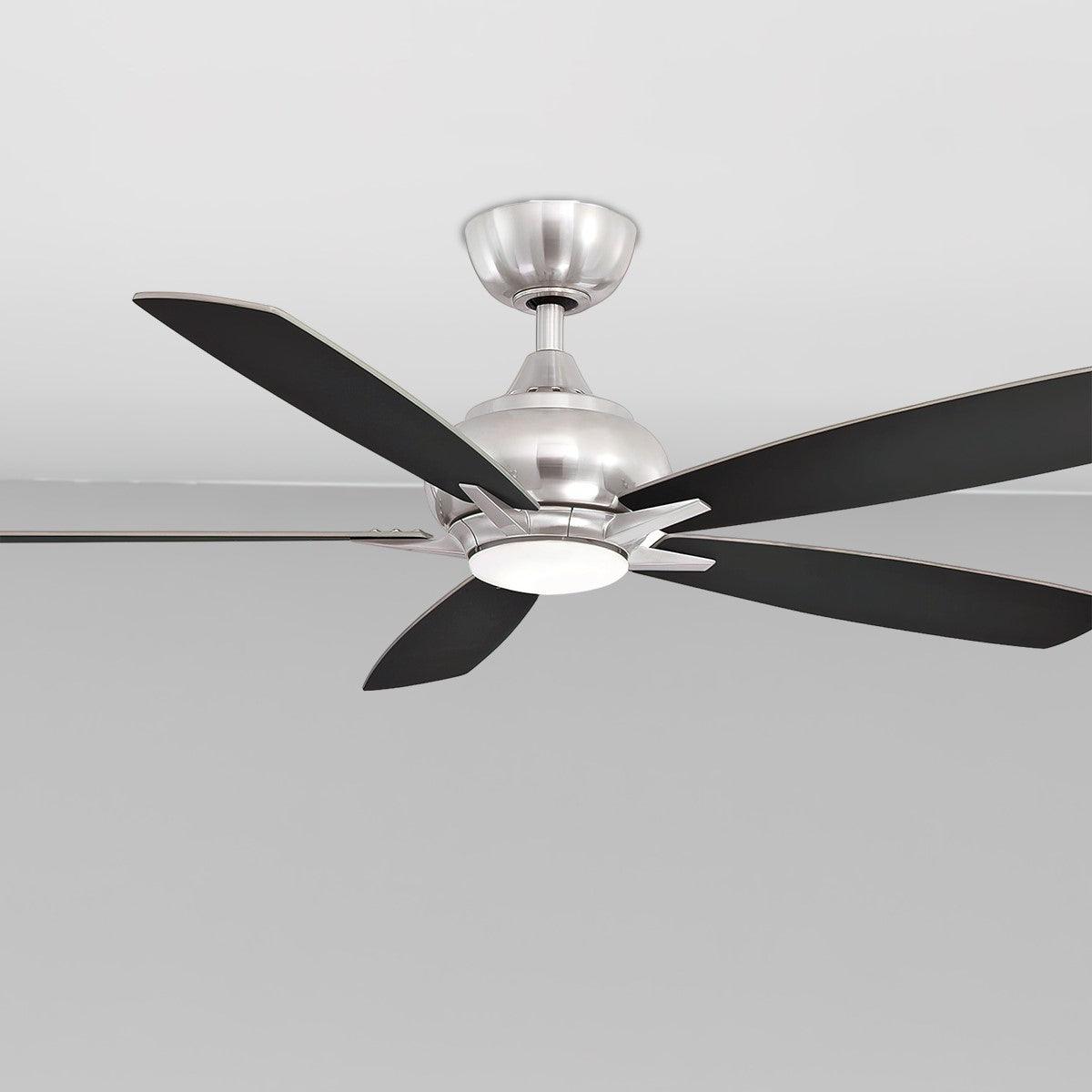 Doren 52 Inch 5 Blades Ceiling Fan With Light And Remote - Bees Lighting