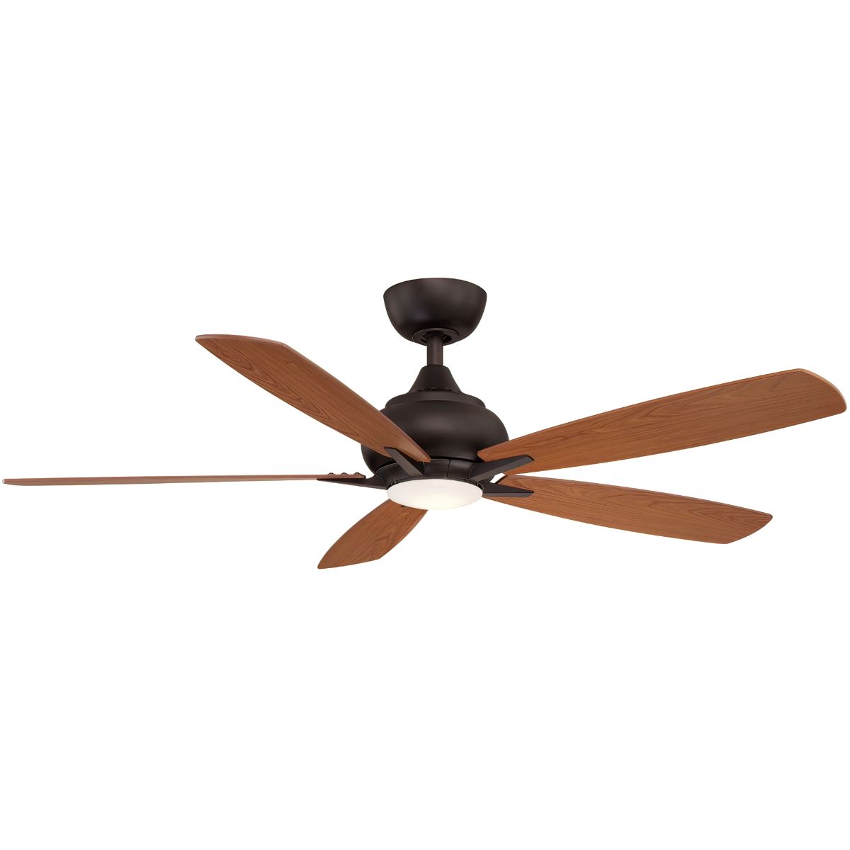 Doren 52 Inch Dark Bronze LED Ceiling Fan with Remote - Bees Lighting