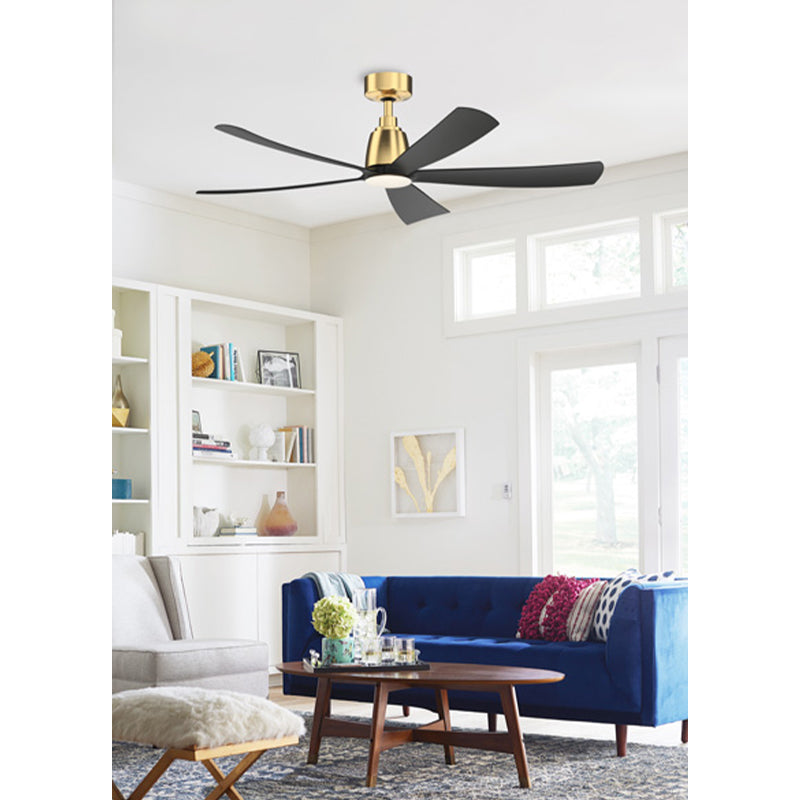 Kute5 52 Inch 5 Blades Indoor/Outdoor Ceiling Fan With Remote - Bees Lighting