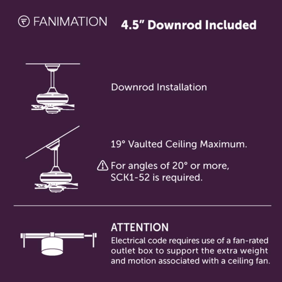 Klear 56 inch Black Outdoor CCT LED Smart Ceiling Fan with Remote - Bees Lighting