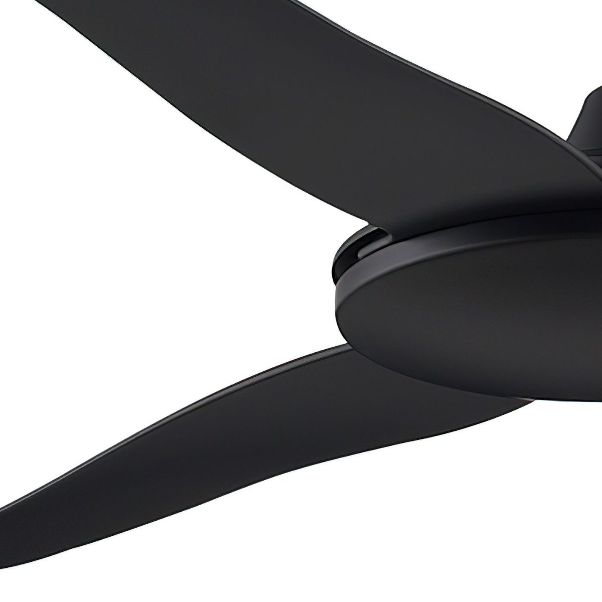 GlideAire 52 Inch Black Modern Smart Ceiling Fan with Remote - Bees Lighting