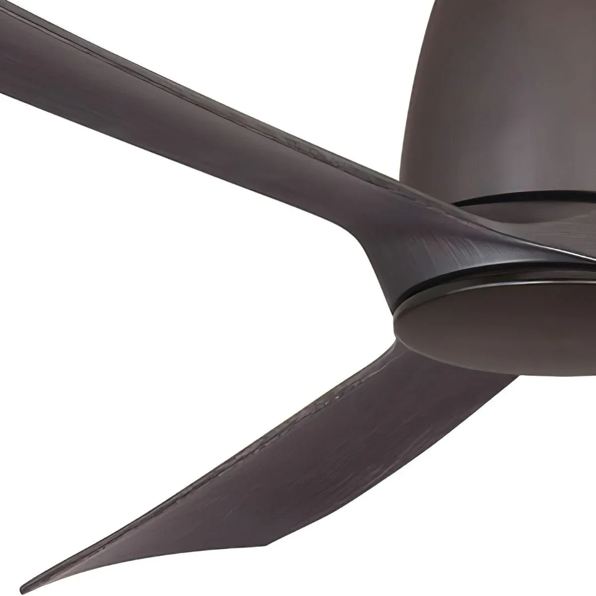 Kute 44 Inch Dark Bronze Damp Rated Modern Ceiling Fan with Remote - Bees Lighting