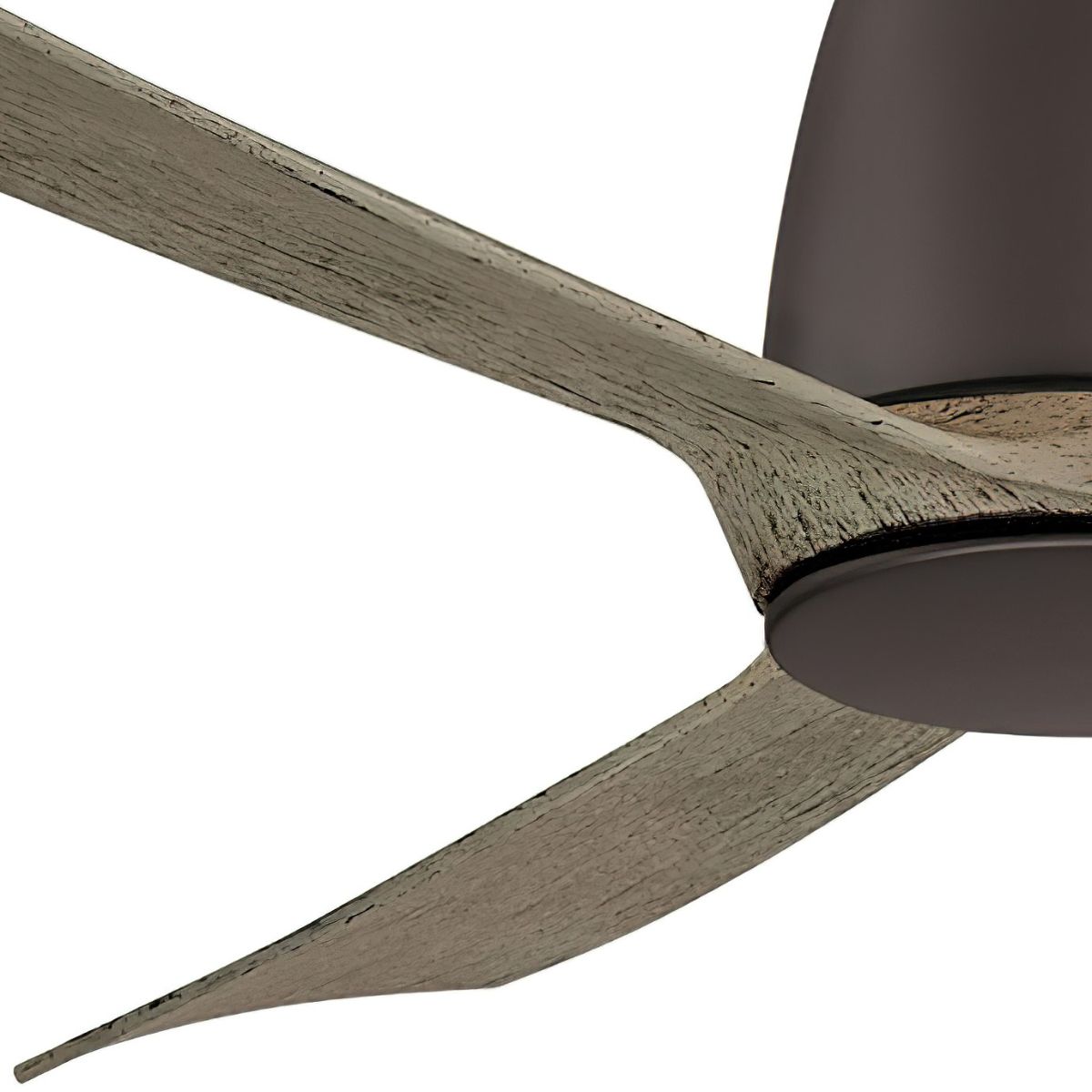 Kute 44 Inch Matte Greige Damp Rated Modern Ceiling Fan with Remote - Bees Lighting