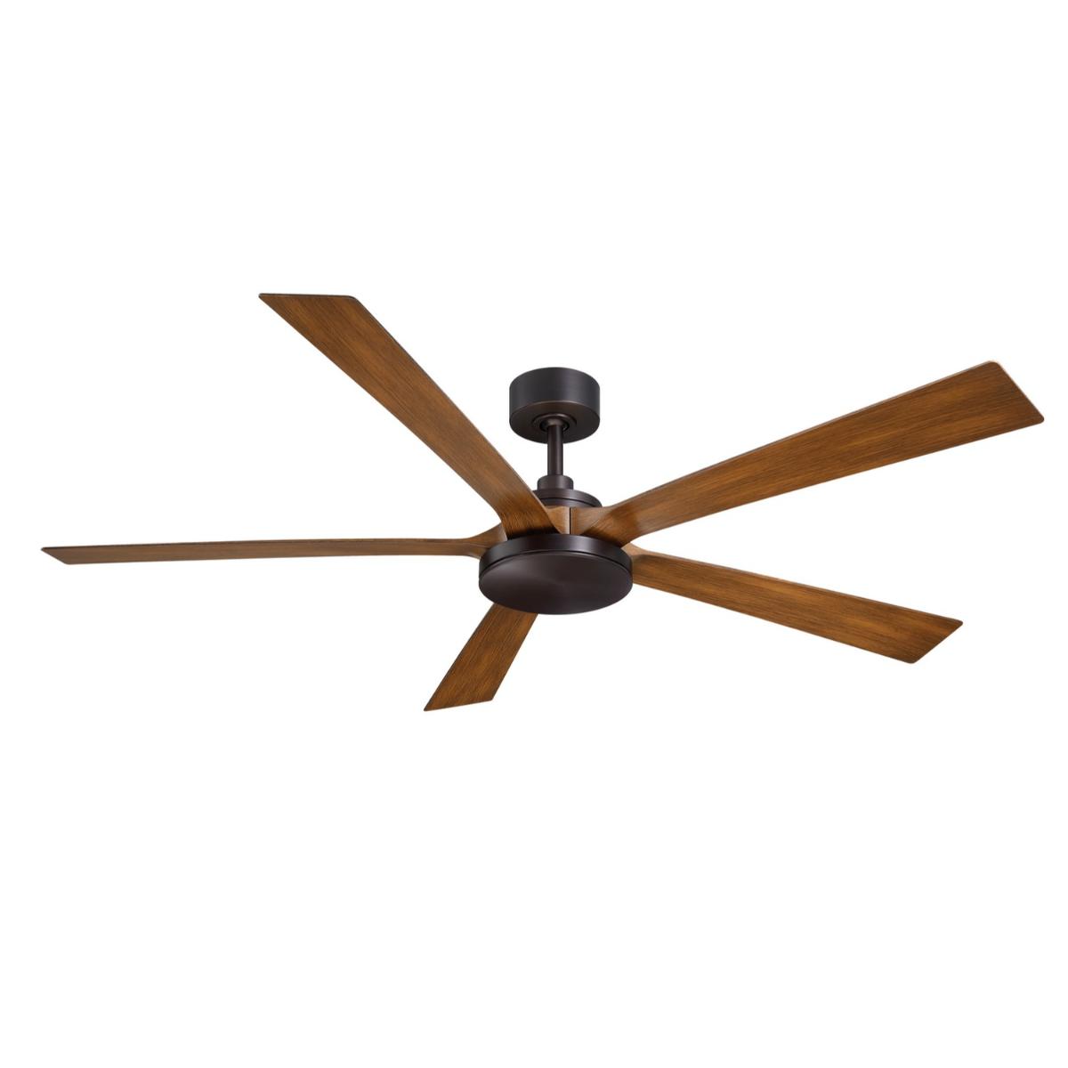 TorchAire 64" Bronze Ceiling Fan with LED CCT Select Light Kit - Bees Lighting