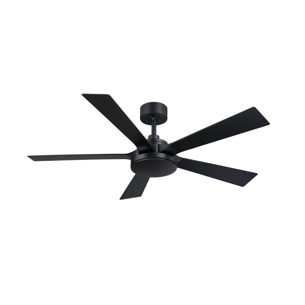 TorchAire 52" Black Ceiling Fan with LED CCT Select Light Kit - Bees Lighting