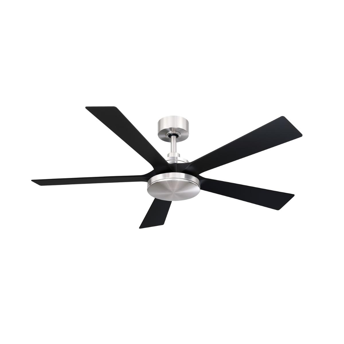 TorchAire 52" Nickel Ceiling Fan with LED CCT Select Light Kit - Bees Lighting