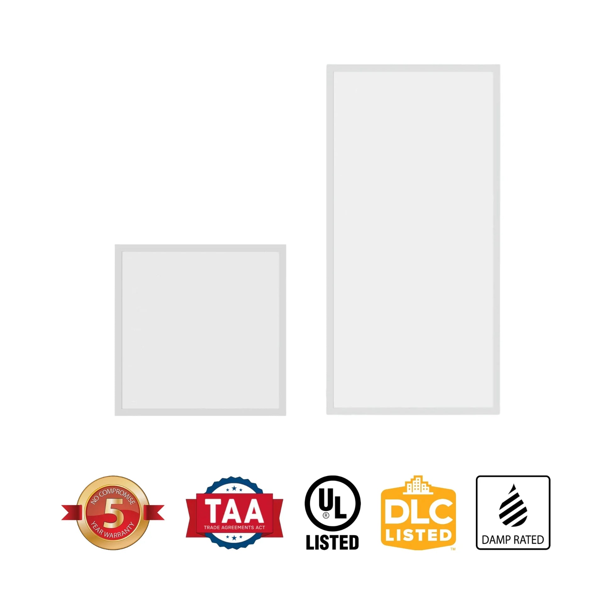 GLT - 2x2 LED Flat Panel Light, 4400 Lumens, 40W, 35K/40K/50K, 120/277V | Bees Lighting