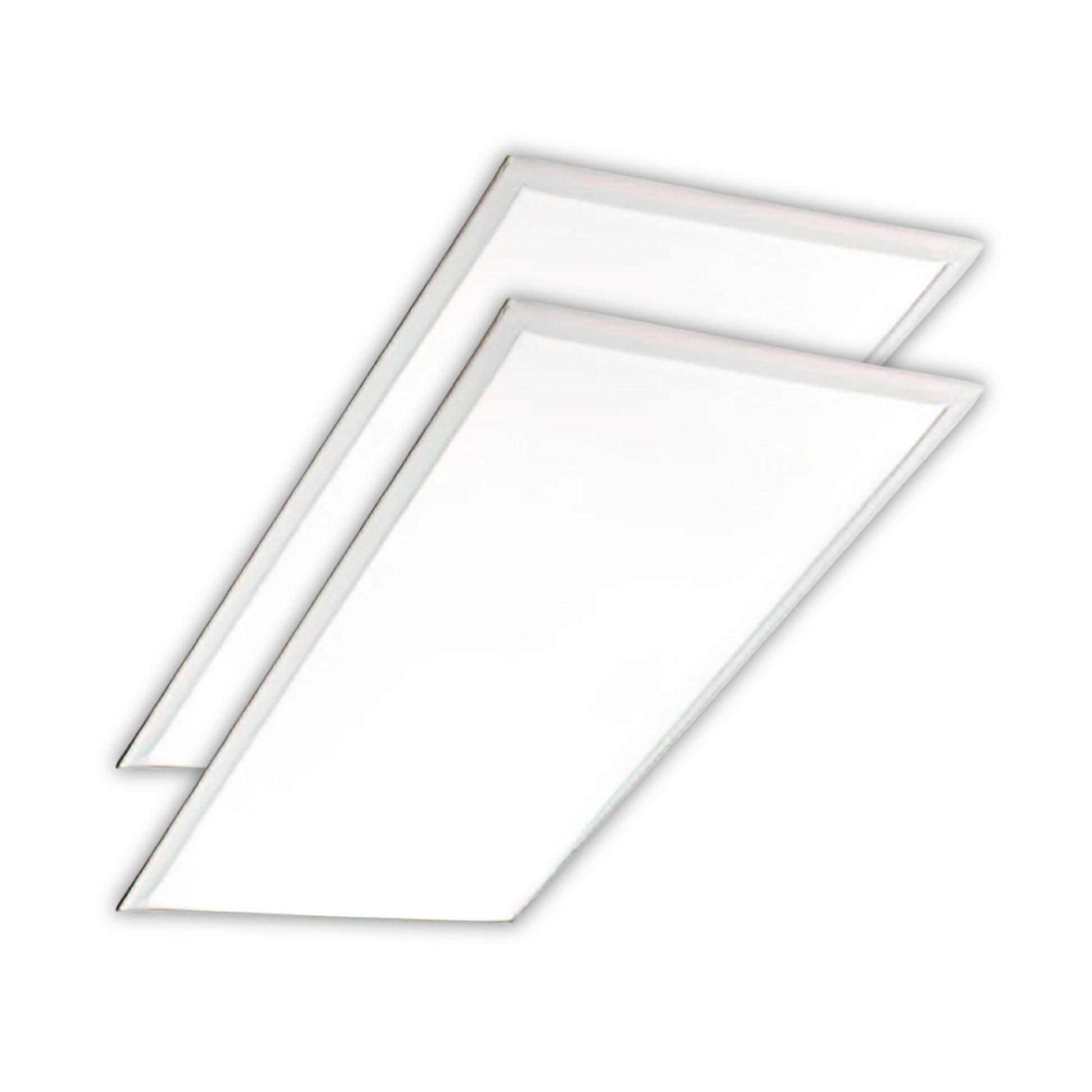 2x4 LED Flat Panel Light, 5500 Lumens, 47W, 3500K, 120-277V, Pack of 2 - Bees Lighting