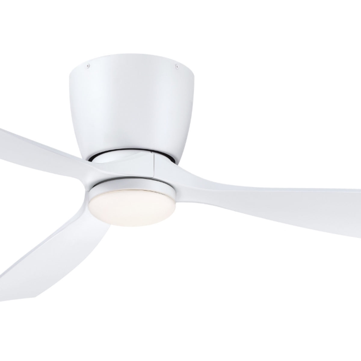 Klinch 44 Inch Low Profile Outdoor Ceiling Fan With Light and Remote - Bees Lighting