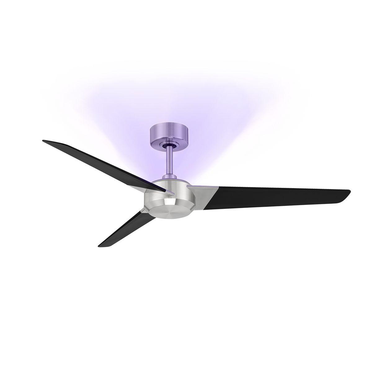 Ultra Germicidal 54 Inch UV-C Smart Ceiling Fan With Remote - Bees Lighting