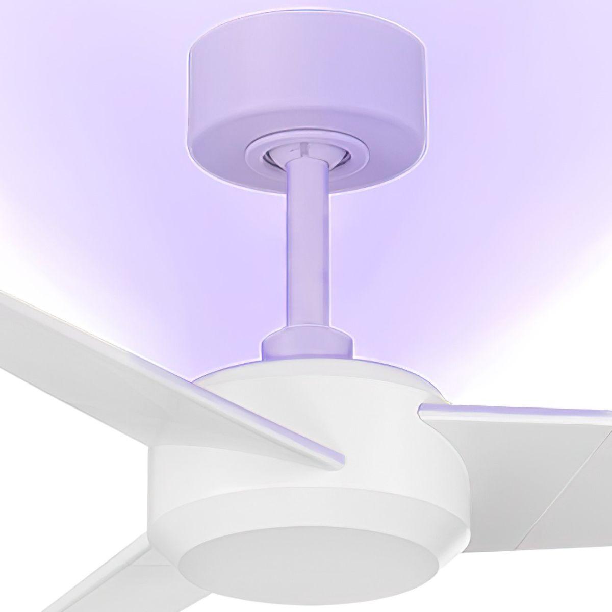 Ultra Germicidal 54 Inch UV-C Smart Ceiling Fan With Remote - Bees Lighting