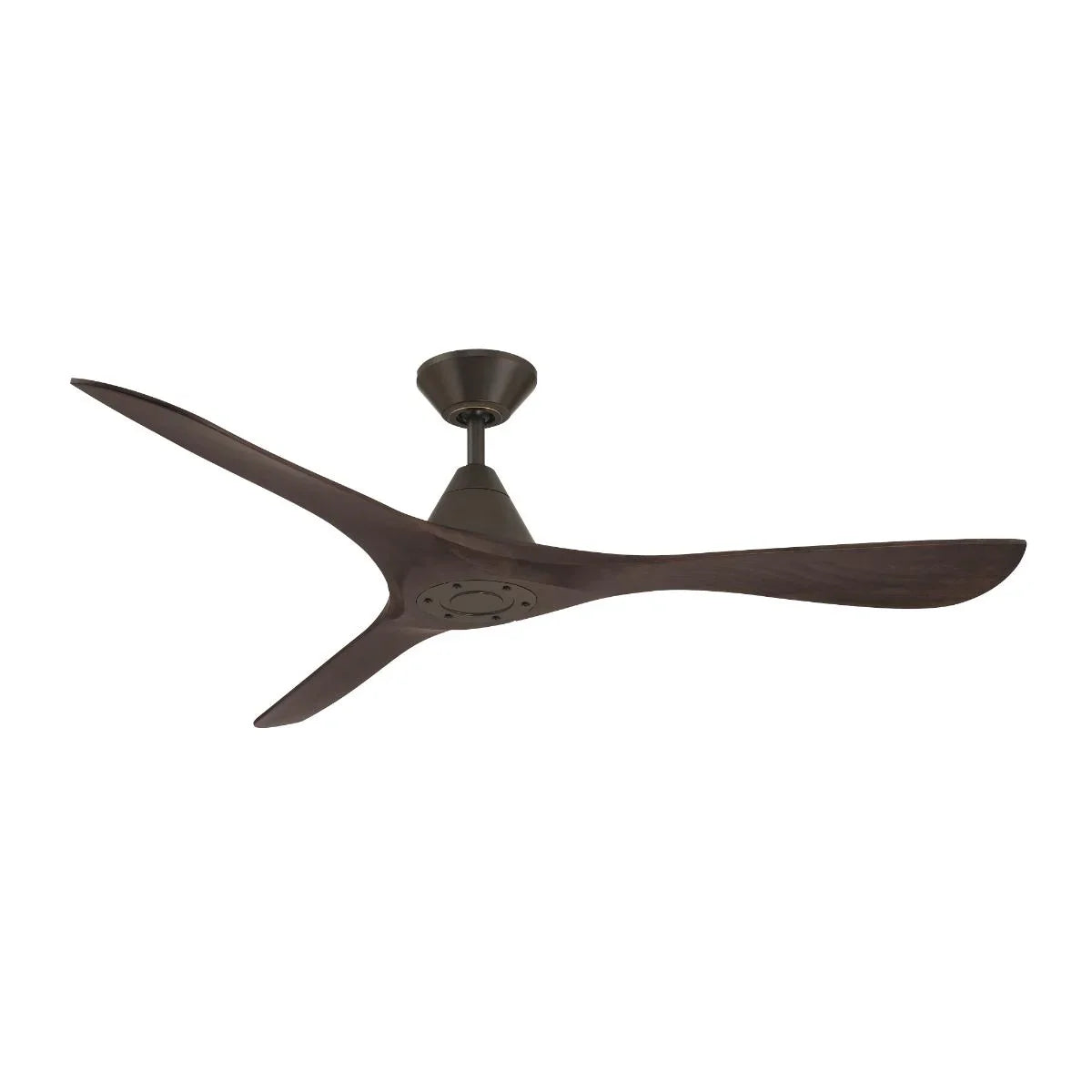 Carve 60 Inch Smart Ceiling Fan, Bronze with Dark Walnut Blades - Bees Lighting