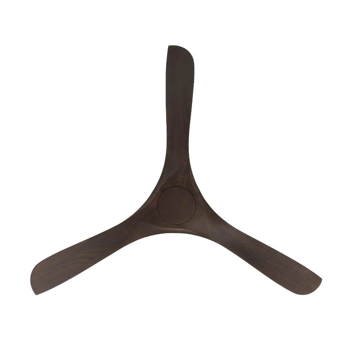 Carve 60 Inch Smart Ceiling Fan, Matte Black with Dark Walnut Blades - Bees Lighting