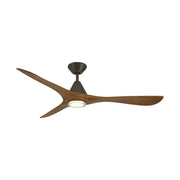 Carve 60" CCT LED Smart Ceiling Fan - Bees Lighting