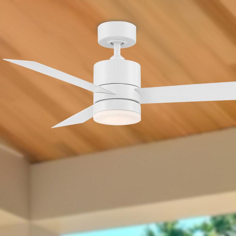 Axis 44 Inch Propeller Outdoor Smart Ceiling Fan With 3000K LED And Remote - Bees Lighting