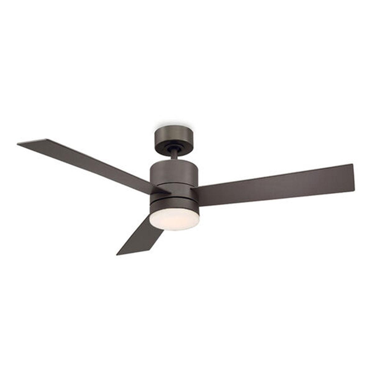 Axis 52 Inch Propeller Outdoor Smart Ceiling Fan With 2700K LED And Remote