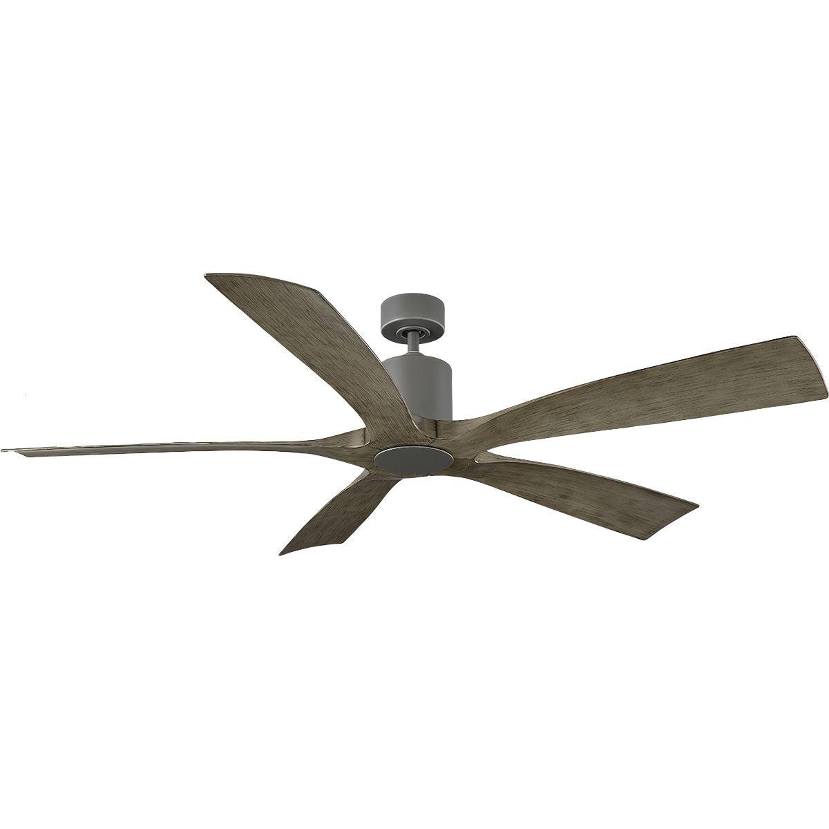 Aviator 70 Inch Outdoor Smart Ceiling Fan With Wall Control