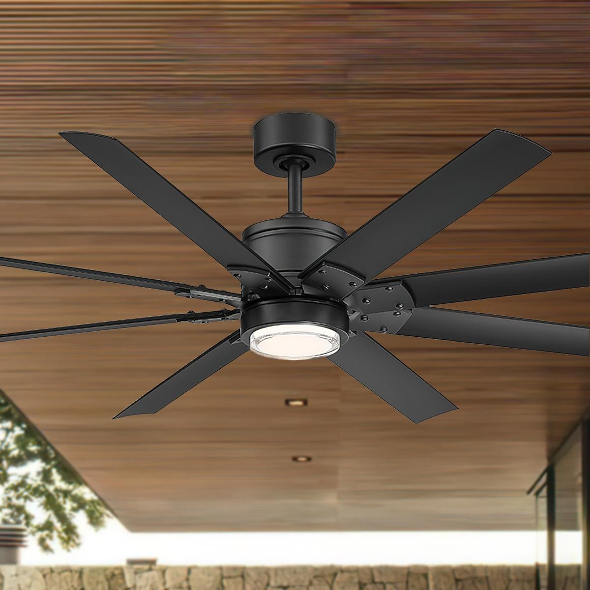 Renegade 66" LED Smart Ceiling Fan - Bees Lighting