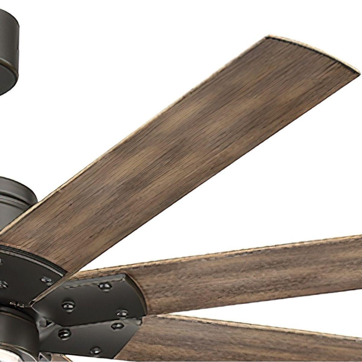 Renegade 66 Inch Bronze LED Smart Windmill Ceiling Fan - Bees Lighting