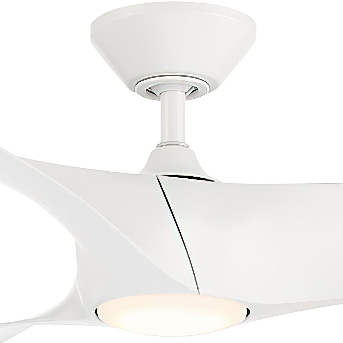 Zephyr 62 Inch Farmhouse Outdoor Smart Ceiling Fan With 2700K LED And Remote - Bees Lighting