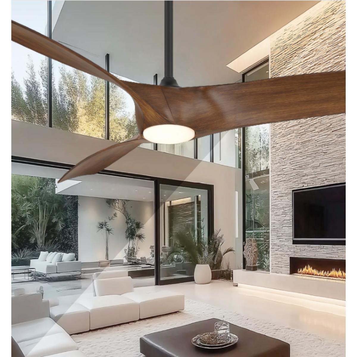 Zephyr 72" CCT LED Smart Ceiling Fan
