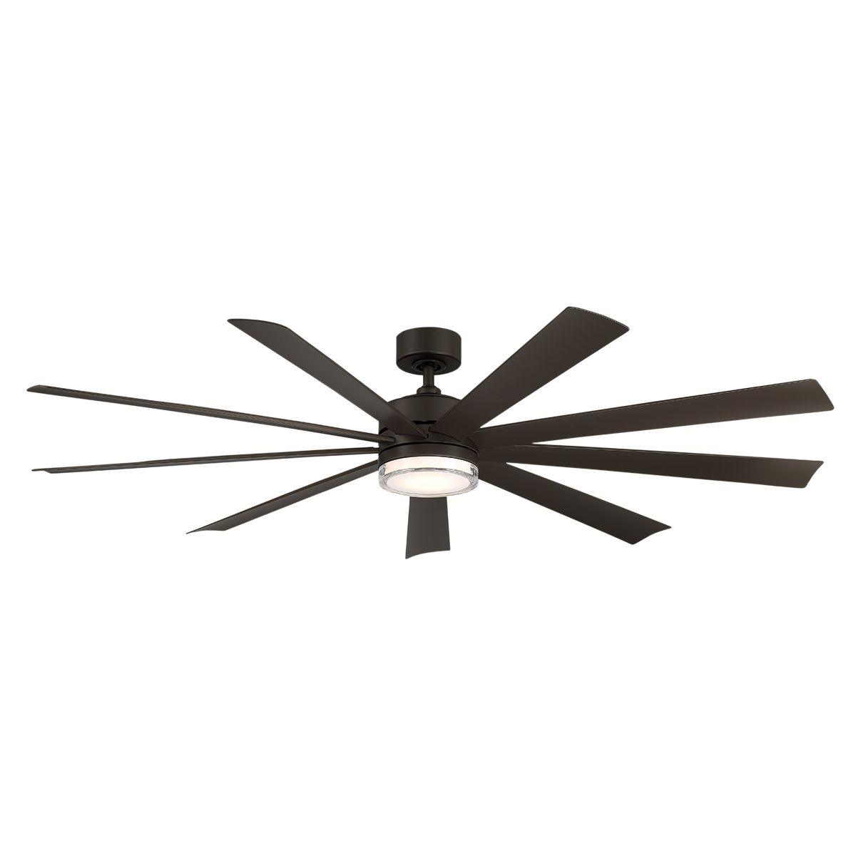 Wynd XL 72 Inch Windmill Outdoor Smart Ceiling Fan With Light And Remote, Marine Grade - Bees Lighting